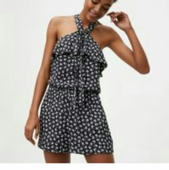 LOFT Pants - 💥last $$drop💥Loft  floral romper sz small